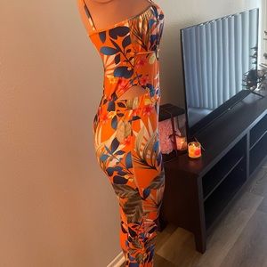 2 piece summer floral set